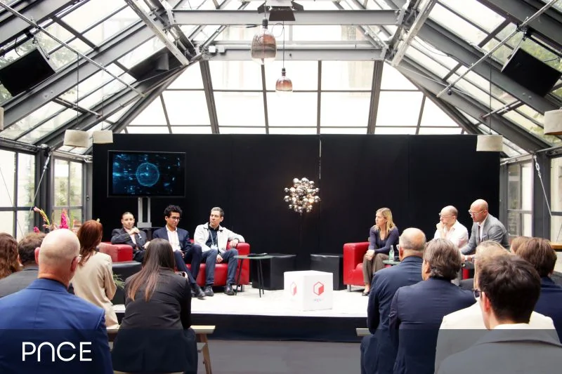 The panel on AI in debt collection at the Regis24 Executive Forum 2026 in Berlin